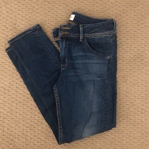 Hudson Jeans Collin Ankle Skinny in Grave - 28